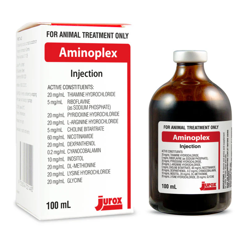 Buy Aminoplex Injection 100ml Online | Vitamin & Amino Acid Supplement | Pet Well Global Buy Aminoplex Injection 100ml Online | Vitamin & Amino Acid Supplement | Pet Well Global