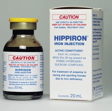 Buy Hippiron Iron Injection 400 20ml Online - Pet Well Global