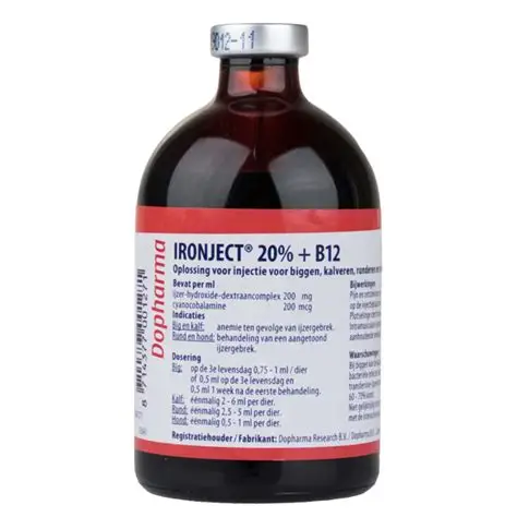 Ironject 20% + B12 Buy Ironject 20% + B12 Injection Online