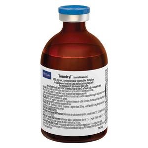 Tenotryl (Enrofloxacin) Injectable Solution for Beef Cattle, Non-Lactating Dairy Cattle and Swine