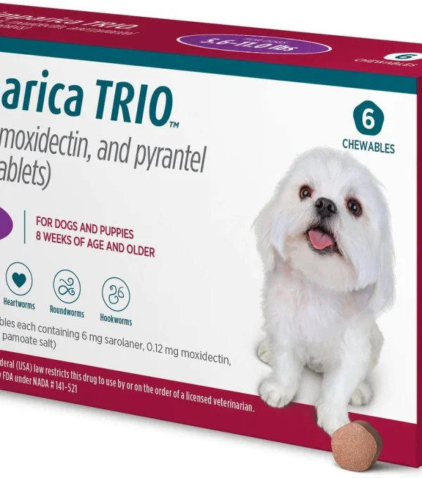 Buy Simparica TRIO Chewable Tablets for Dogs Online